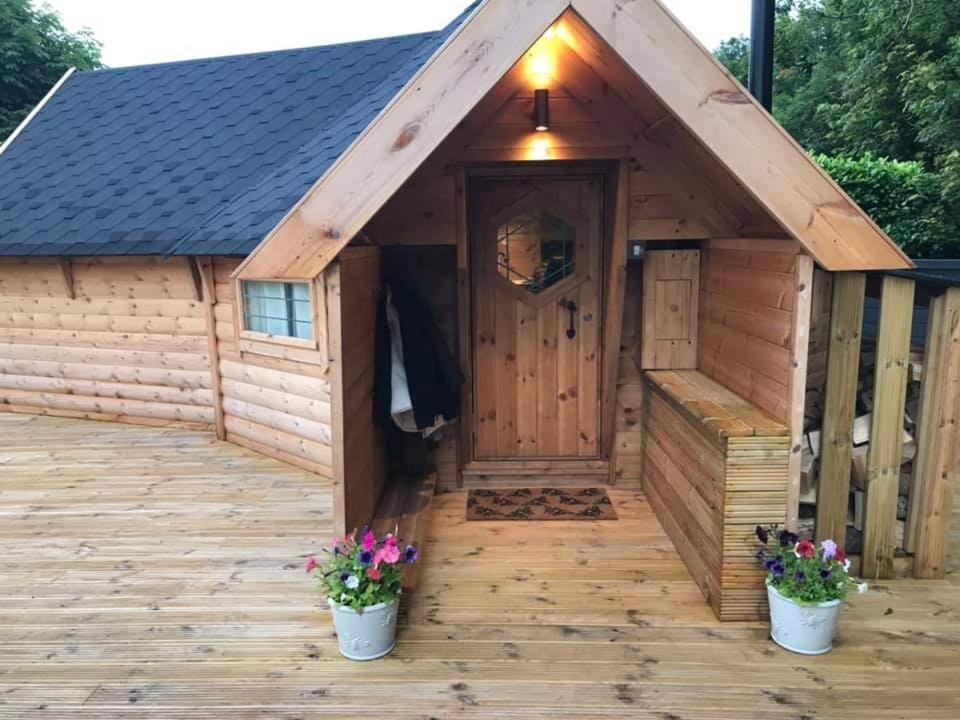 The Hive - Unique Log Cabin With Wood Burning Stove Ludchurch Екстер'єр фото
